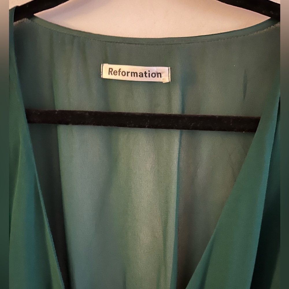 Reformation Monica Wrap Dress - Picture 3 of 7